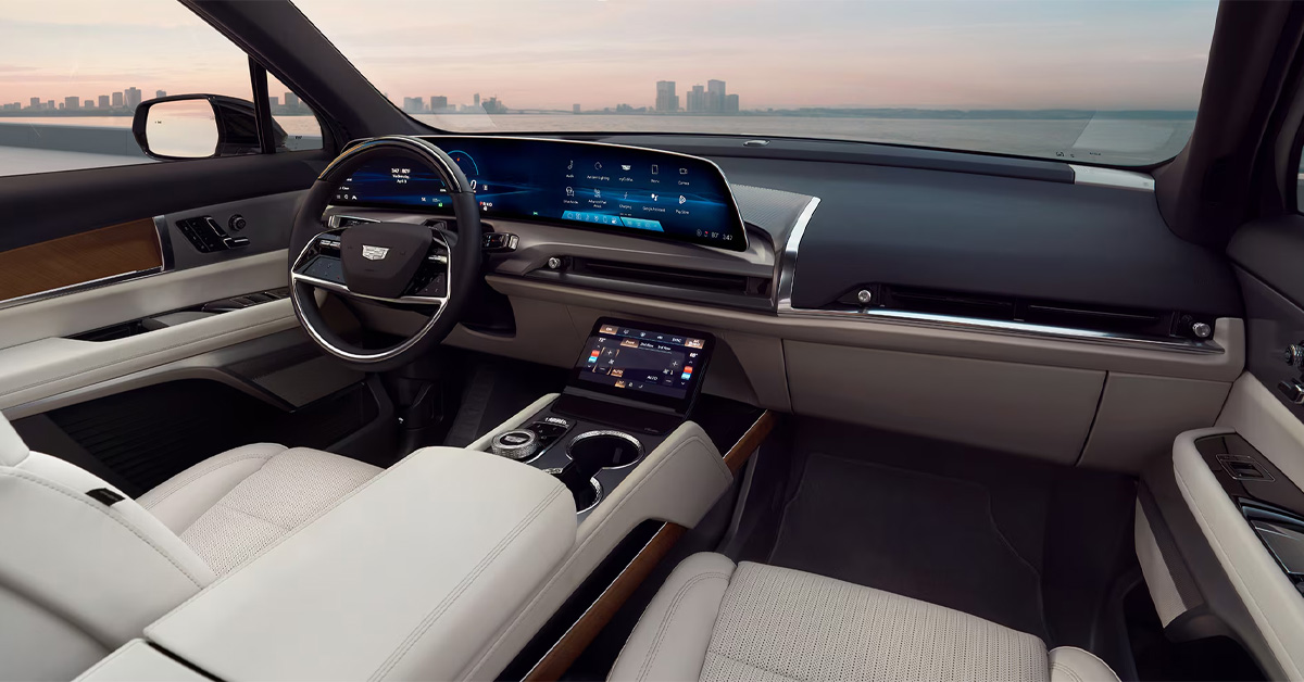 2026 Cadillac VISTIQ interior