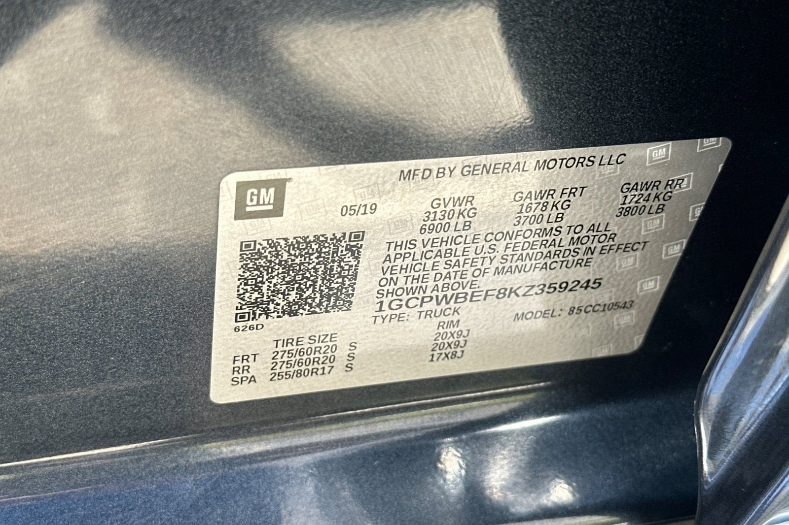 2019 Chevrolet Silverado 1500 Custom