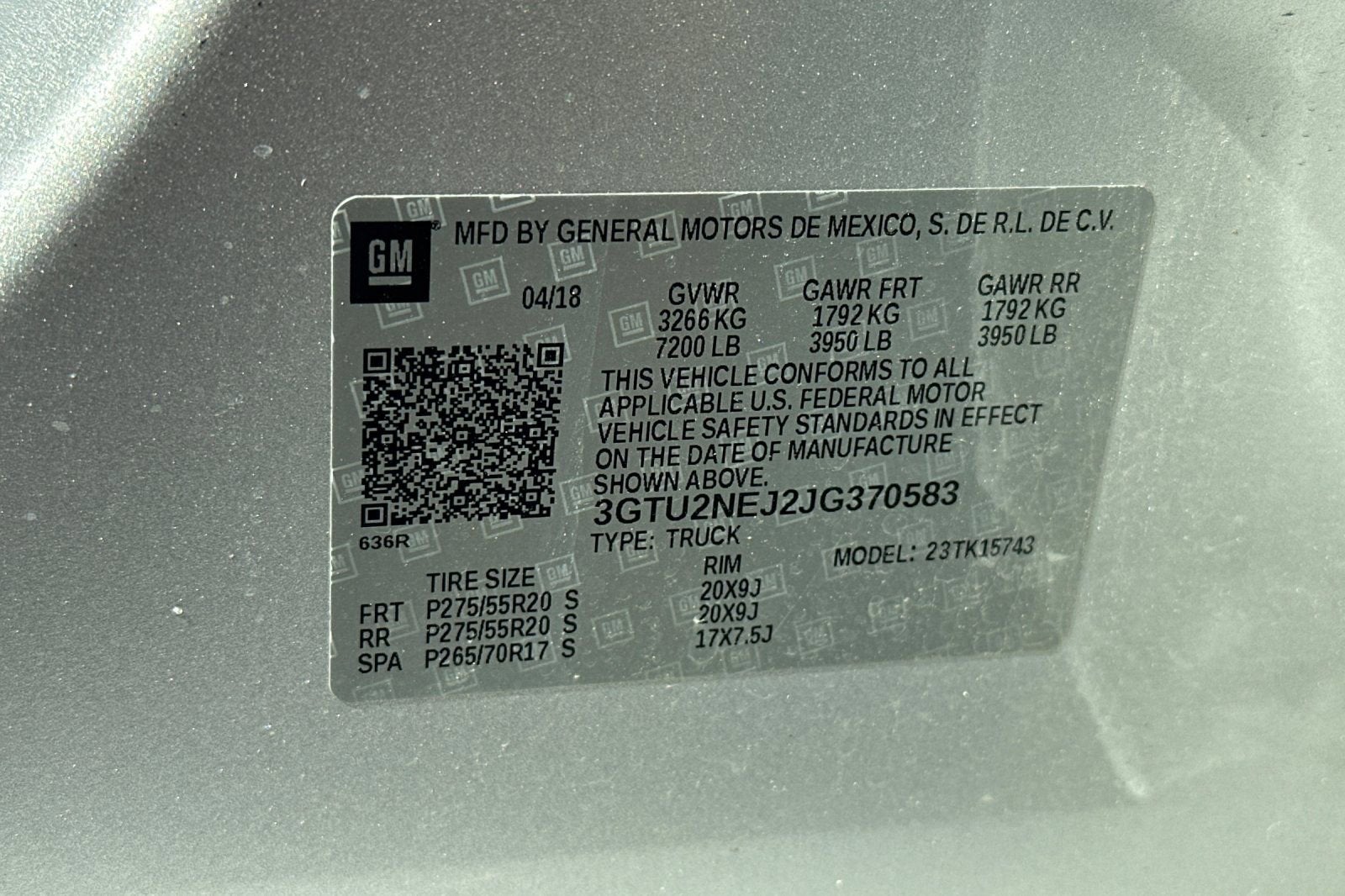 2018 GMC Sierra 1500 SLT