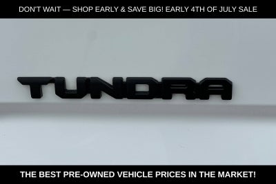 2022 Toyota Tundra 4WD SR5