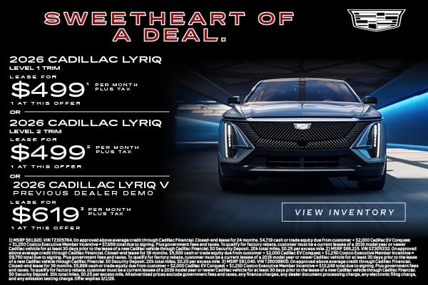 Sweetheart of a Deal - 2026 Cadillac LYRIQ