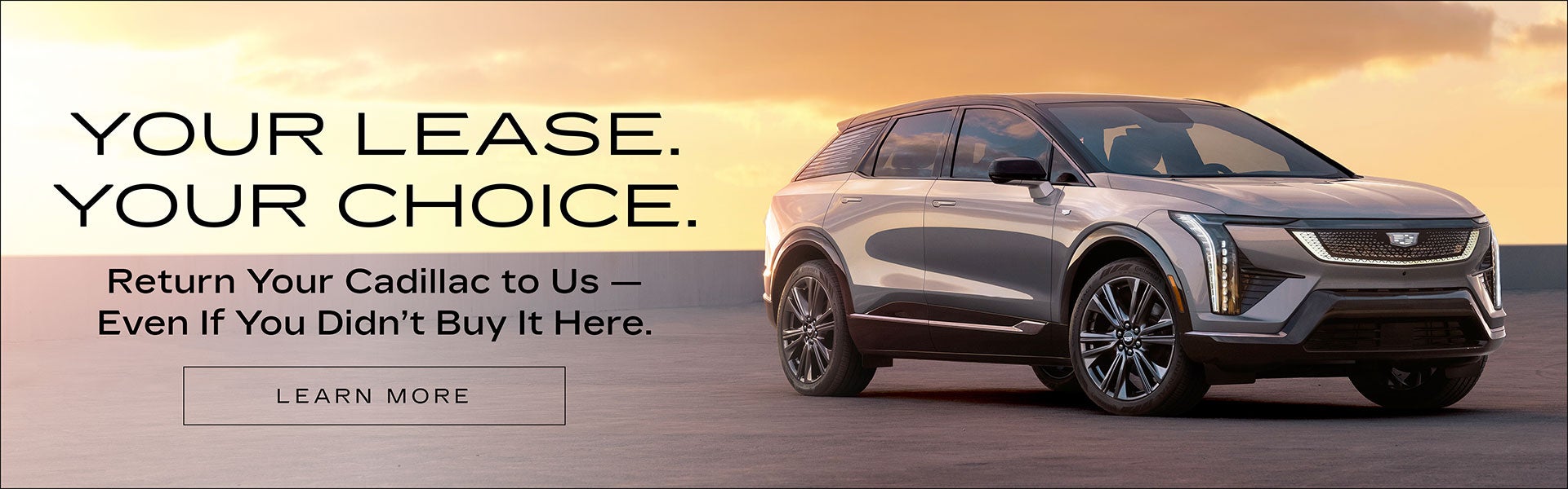 Return your Cadillac lease even if purchased elsewhere