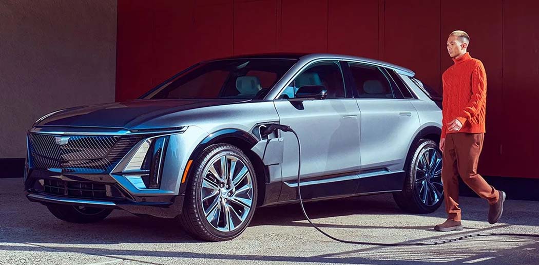 Cadillac Lyriq charging