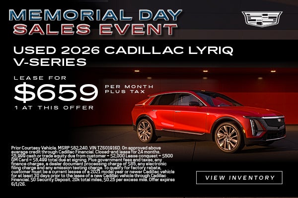 Memorial Day Sales Event